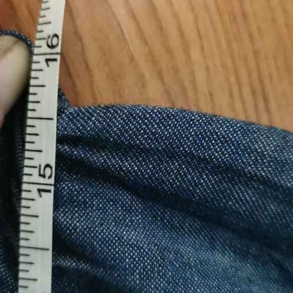 Claudia Rebelo Chic Long Sleeve Denim Dress - Picture 8 of 8